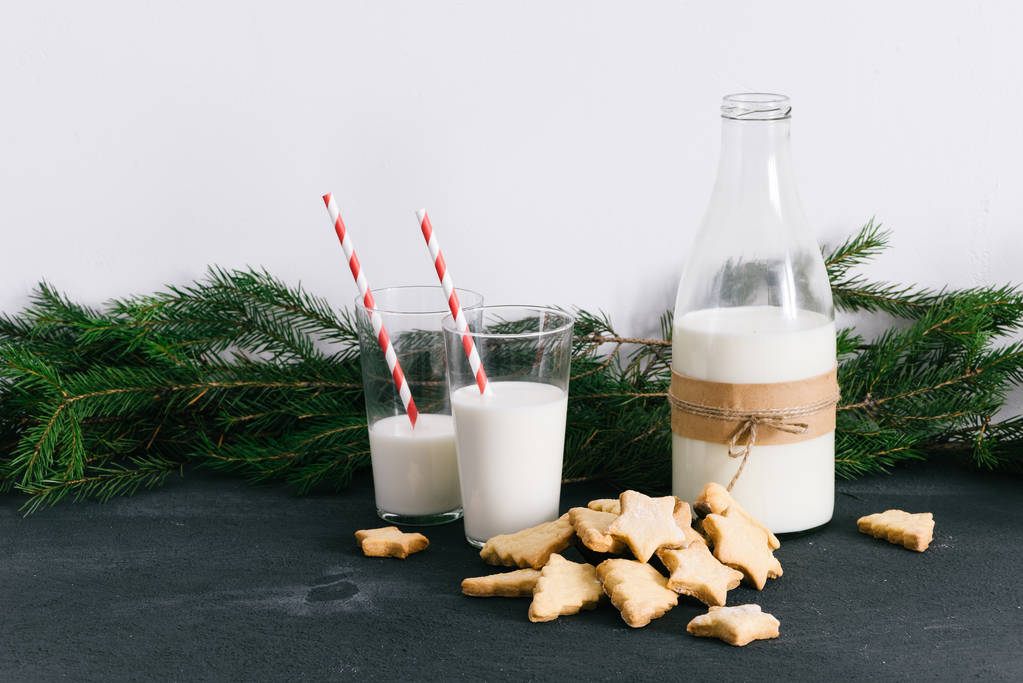 手工饼干,用温暖的牛奶 手工饼干,用温暖的牛奶