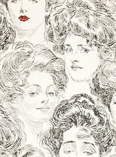 妇女的脸壁纸背景