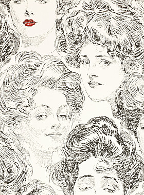 妇女的脸壁纸背景