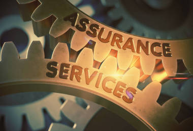 保證服務上金色齒輪。3d 圖