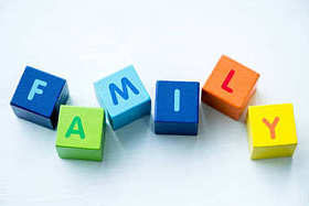 多维数据集包含单词家族