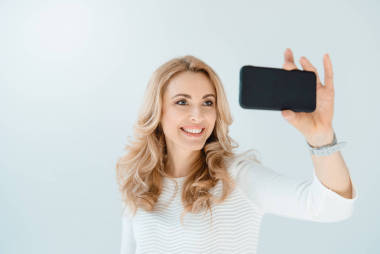 女子，selfie