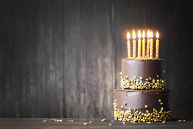 巧克力生日蛋糕圖片