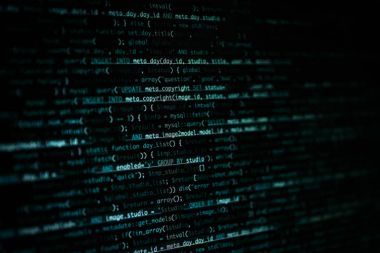 在監(jiān)視器上的腳本代碼圖片