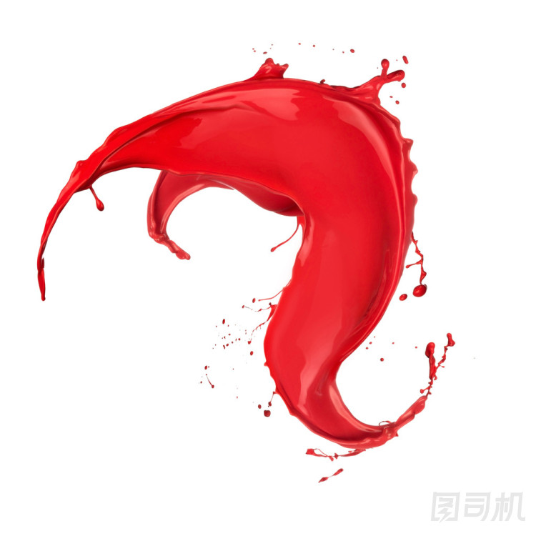 彩色的油漆濺照片