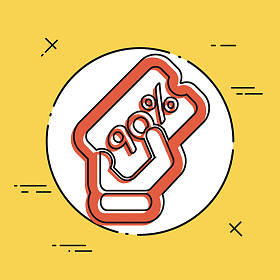 折扣标签图标图片