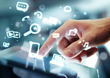 社会媒体的概念图片