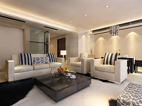 首页室内 3d 渲染图片