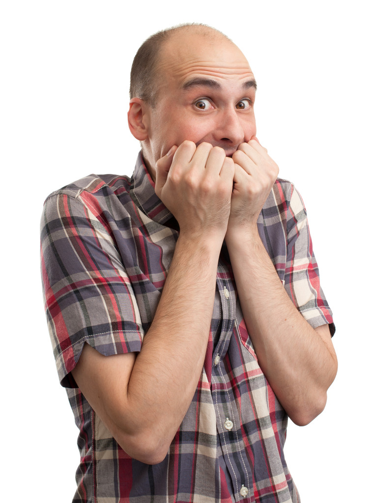 震惊的光头男人 震惊的光头男人