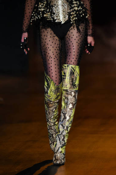 金發(fā)的時裝秀照片