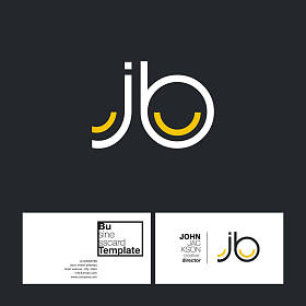 圆的字母商标 Jb图片
