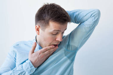 问题与出汗-多汗症照片