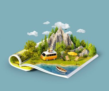 在頁(yè)面上的山圖片