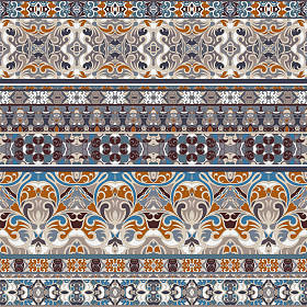 无缝的民族图案图片