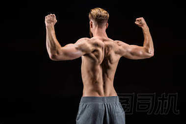 光膀子健美姿勢(shì)圖片