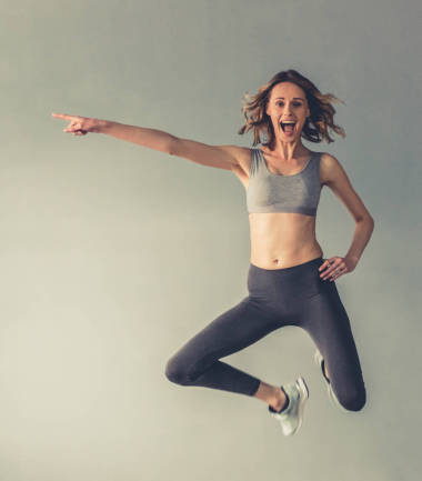 美麗的年輕運(yùn)動(dòng)員