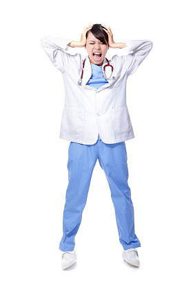 医生女人与问题图片