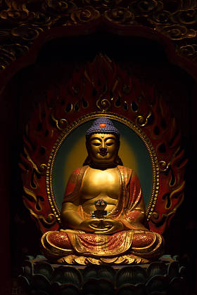 庙里的佛像图片