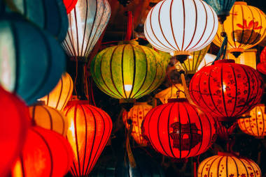 越南会安灯笼图片