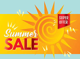 夏季销售横幅图片