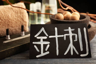 詞在中國的針灸圖片