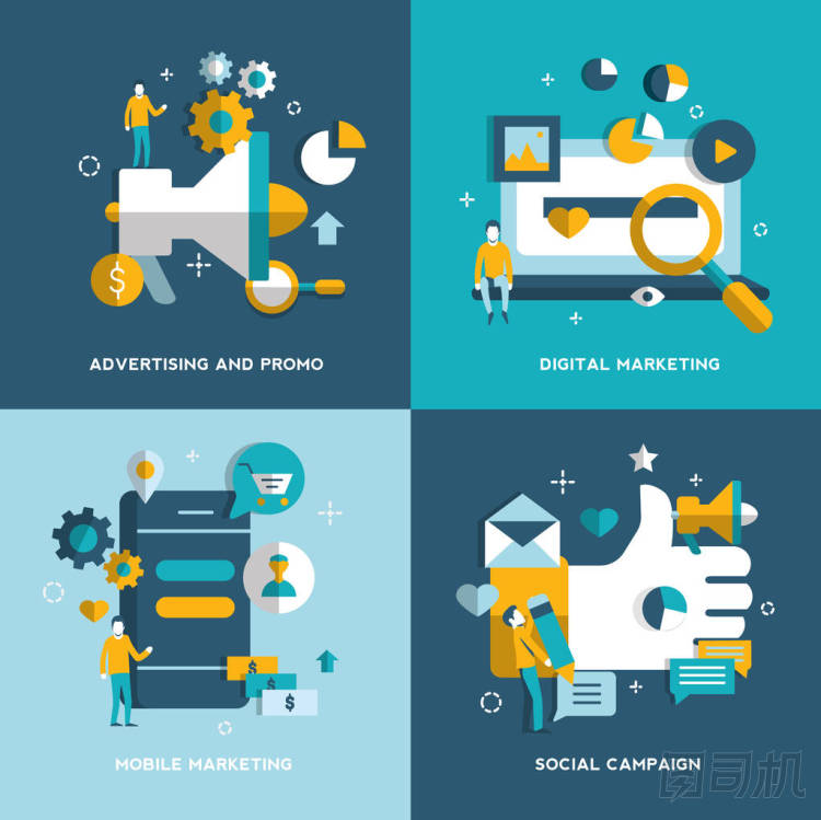 廣告和促銷，數(shù)字化營銷，移動營銷，社會運動