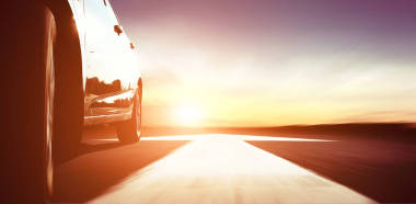 快速車的道路上圖片