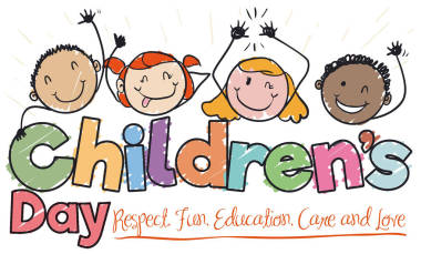 繪圖與多元文化孩子快樂(lè)紀(jì)念兒童節(jié)那天，矢量圖