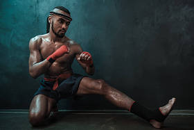 泰拳泰国运动员图片