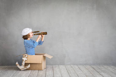 暑假和旅行概念