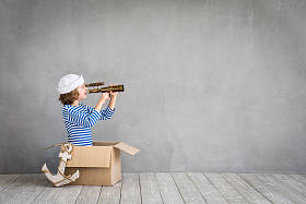 暑假和旅行概念