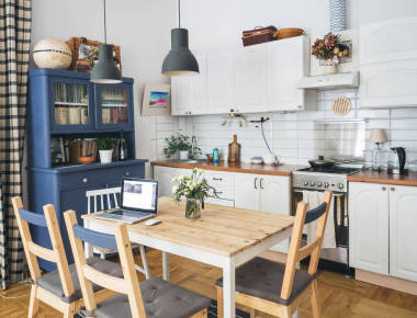 斯堪的納維亞內(nèi)部的廚房圖片