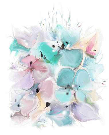 美麗的花的背景