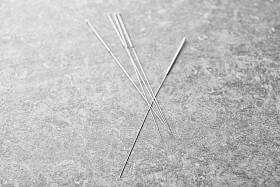 针灸对灰色 图片