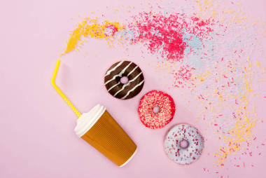 食物造型與甜甜圈