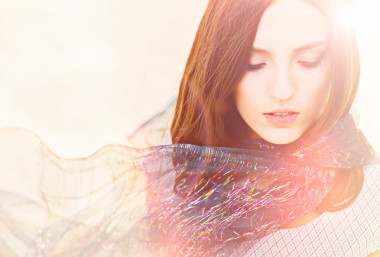 美术的一个漂亮的女士肖像图片