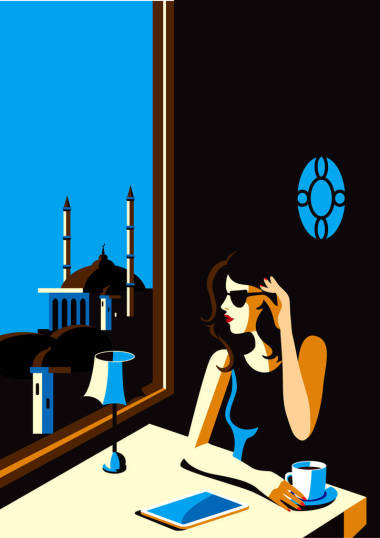 夏季假期。創(chuàng)意概念向量。夏季度假