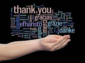 谢谢你，抽象词云图片