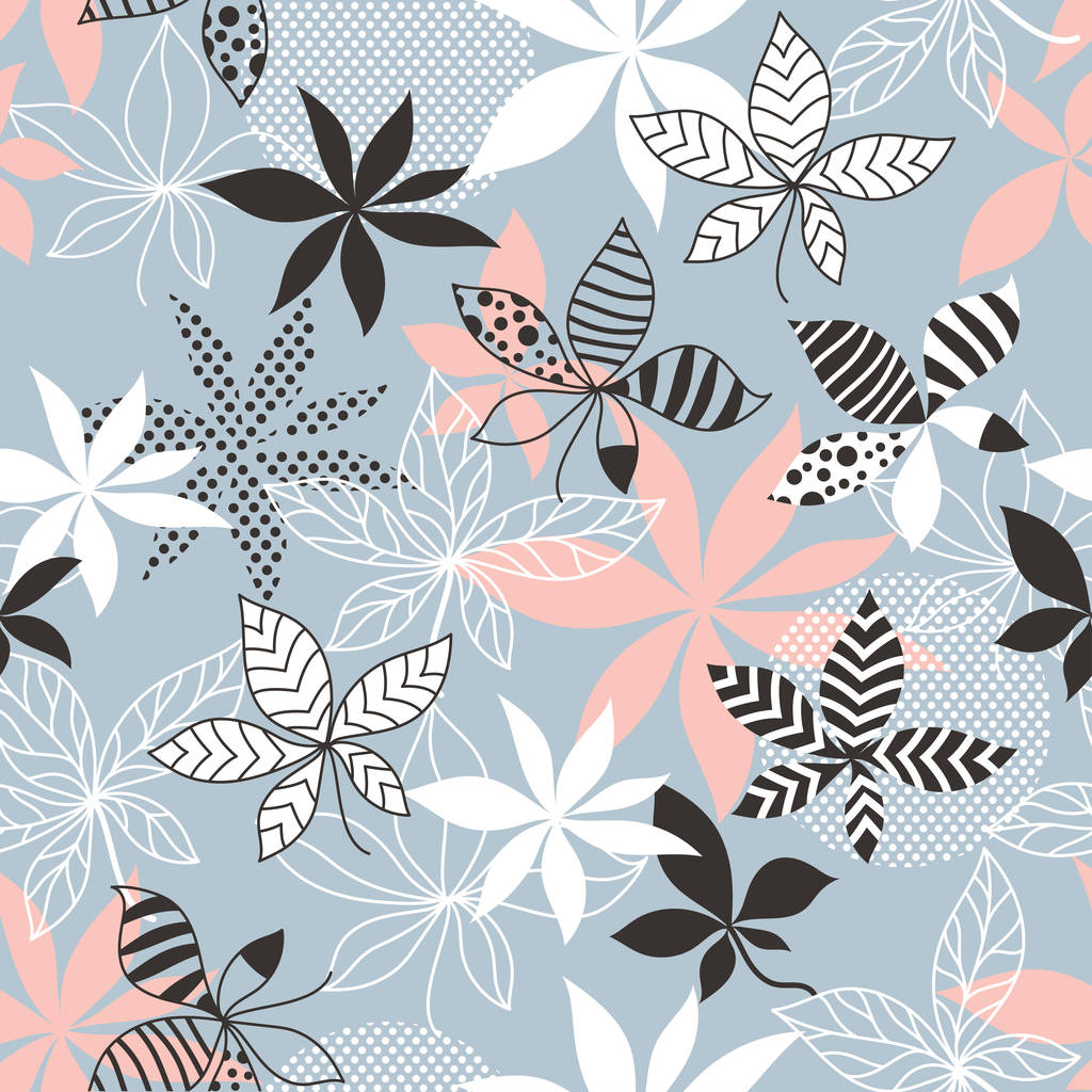 无缝花花纹图片