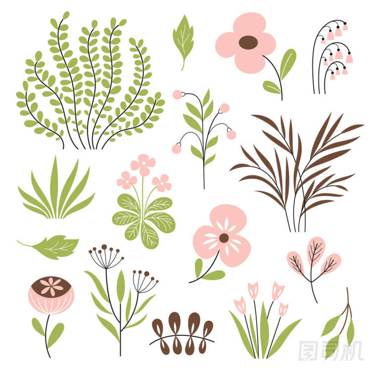 無(wú)縫花花紋