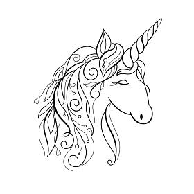 美丽的麒麟插图图片