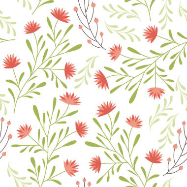 無(wú)縫花花紋