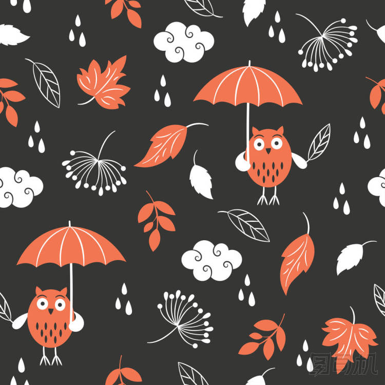 無縫模式。秋天