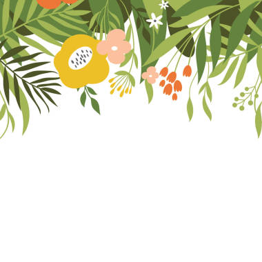 美麗的花卉圖