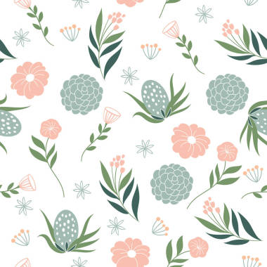 無(wú)縫花花紋