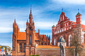 St 圣安妮和立陶宛维尔纽斯 Bernadines 教