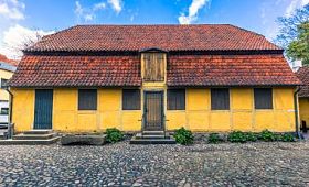 丹麦欧登塞-2017 年 4 月 29 日︰ 旧镇欧登塞