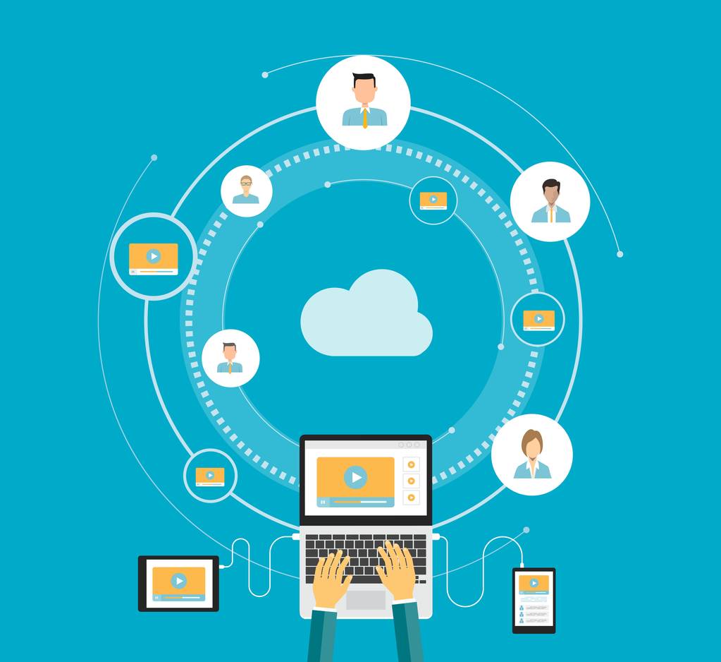 平面向量商务视频营销在线内容  平面向量商务视频营销在线内容