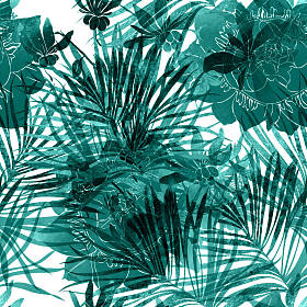 感光树脂版的热带植物图片