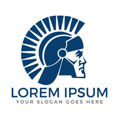 斯巴達(dá)的勇士矢量標(biāo)志設(shè)計(jì).圖片